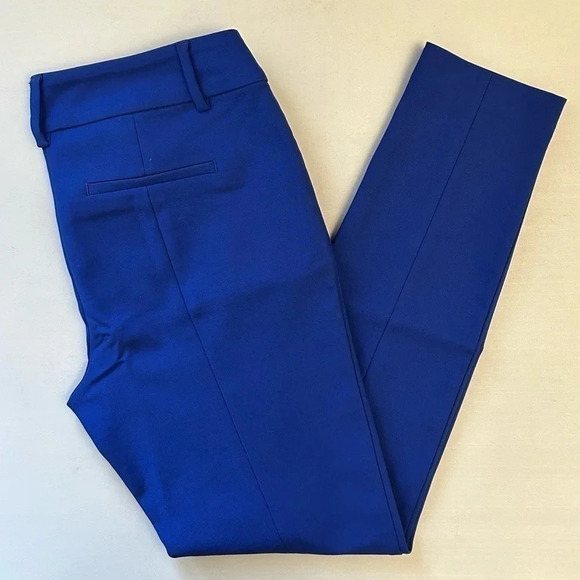 Ricki’s Ankle Pant Cropped Double Weave Cobalt Blue Size 0 NWT - Picture 16 of 16